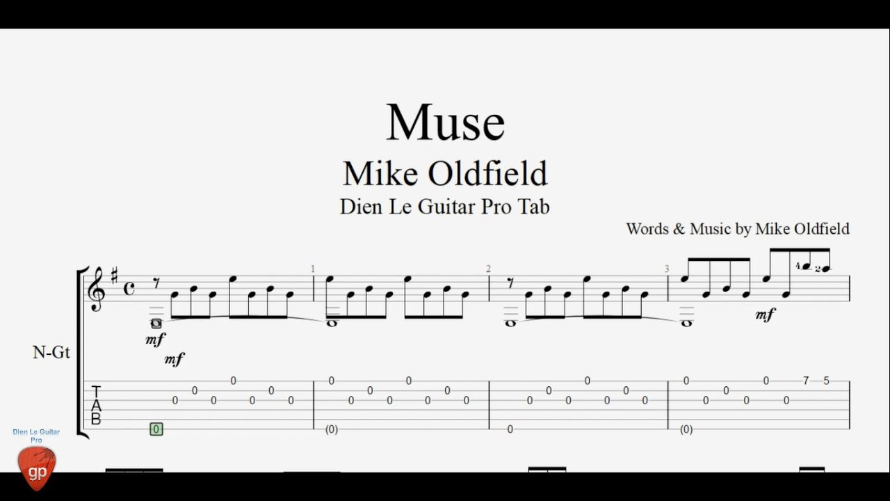 Mike Oldfield Muse Guitar Tabs Chords Chordify