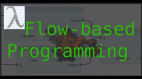 Flow Based Programming - I shouldn