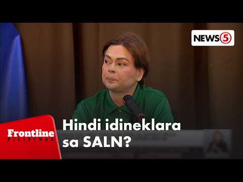 Prosekusyon: Higit P190M transaksyon sa bangko mula ni VP Sara, Carpio, ‘di idineklara sa SALN