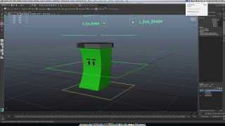 Maya - Johnny the Box: Scaling and attaching Props.