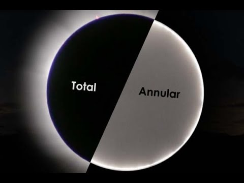 Video: Care sunt diferențele cheie dintre eclipsele totale și inelare?