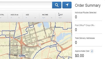 EDDM USPS - Every Door Direct Mail Tool - Quick Overview