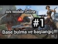 BU DA OLDU!!!!! | Ark Mobile Online | Sabri 'nin Base i! 🤨 | #1