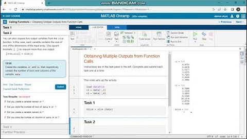 Yapay Zeka, Matlab Onramp L7: fonksiyonlar