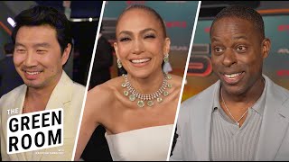 ATLAS | Jennifer Lopez, Simu Liu, & Sterling K. Brown at the Netflix Premiere | The Green Room