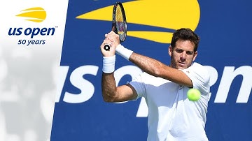 Rafael Nadal, Juan Martín del Potro, and Karolina Pliskova Practice at the 2018 US Open