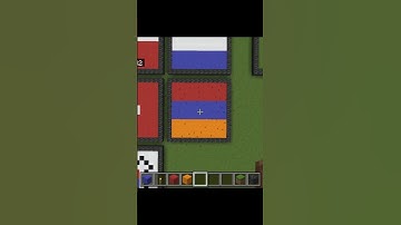 Making Flags in Minecraft Part.29 ARMENIA 🇦🇲