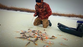 ОЦЕ Я РОЗУМІЮ НАСТОЯЩИЙ КЛЬОВ ОКУНЯ. Зимова рибалка на балансир