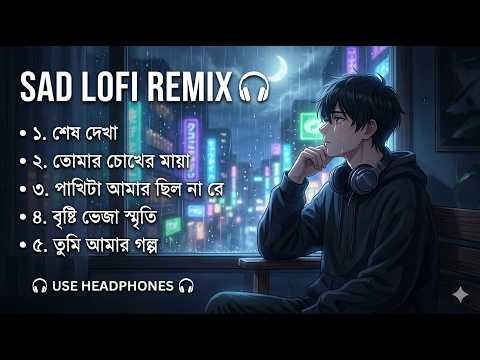 Top 5 Sad Lofi Remix | Bangla Sad Lofi Compilation 2026 #lofivibes #song #lunerialofi #lofi