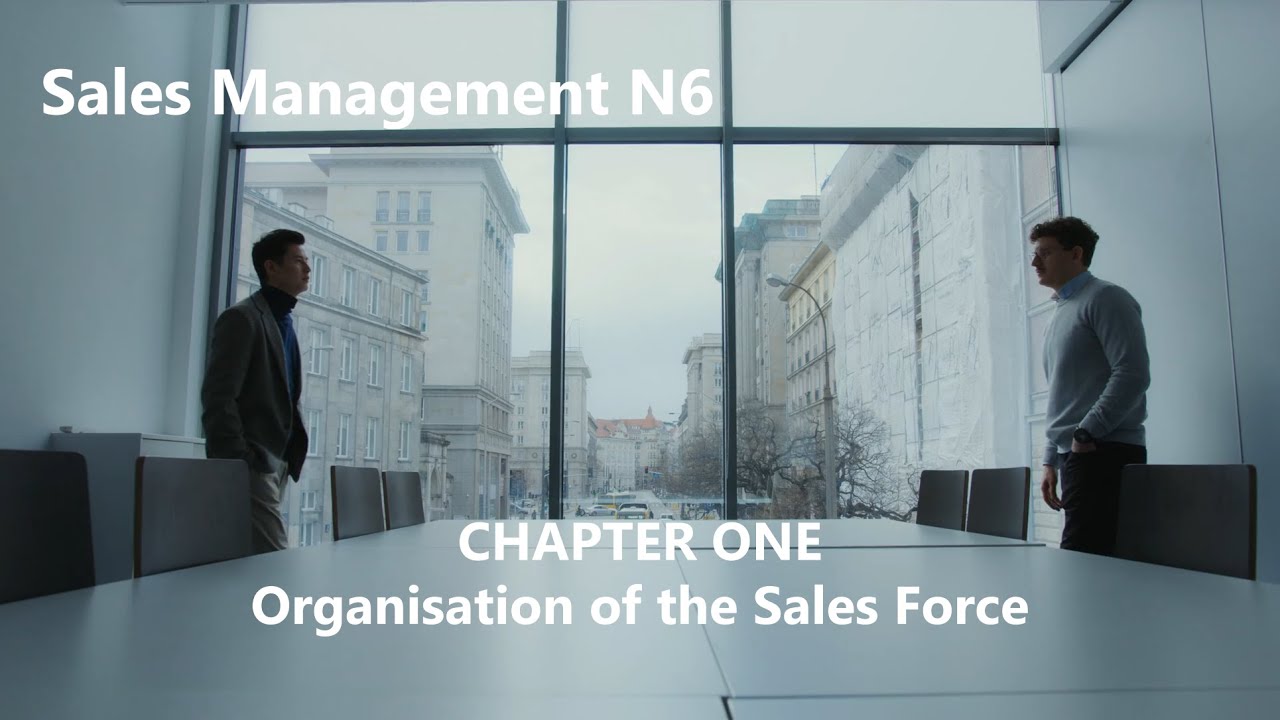 New Module 1-1 The nature and extent of sales management