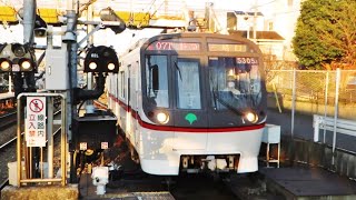 【京急線内運用】新町を出庫　ミニスカ5300形　1606T特急三崎口行き　07T運用　神奈川新町入線　5305F　都営浅草線　VVVFインバータ(フリー素材・商用利用可)　無料素材　映像素材　高画質