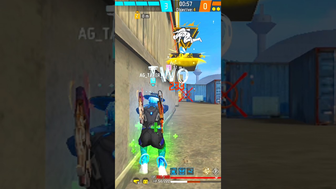 Ek hi One Tap me game khatam 😈 AG TAPER ka magic shot!