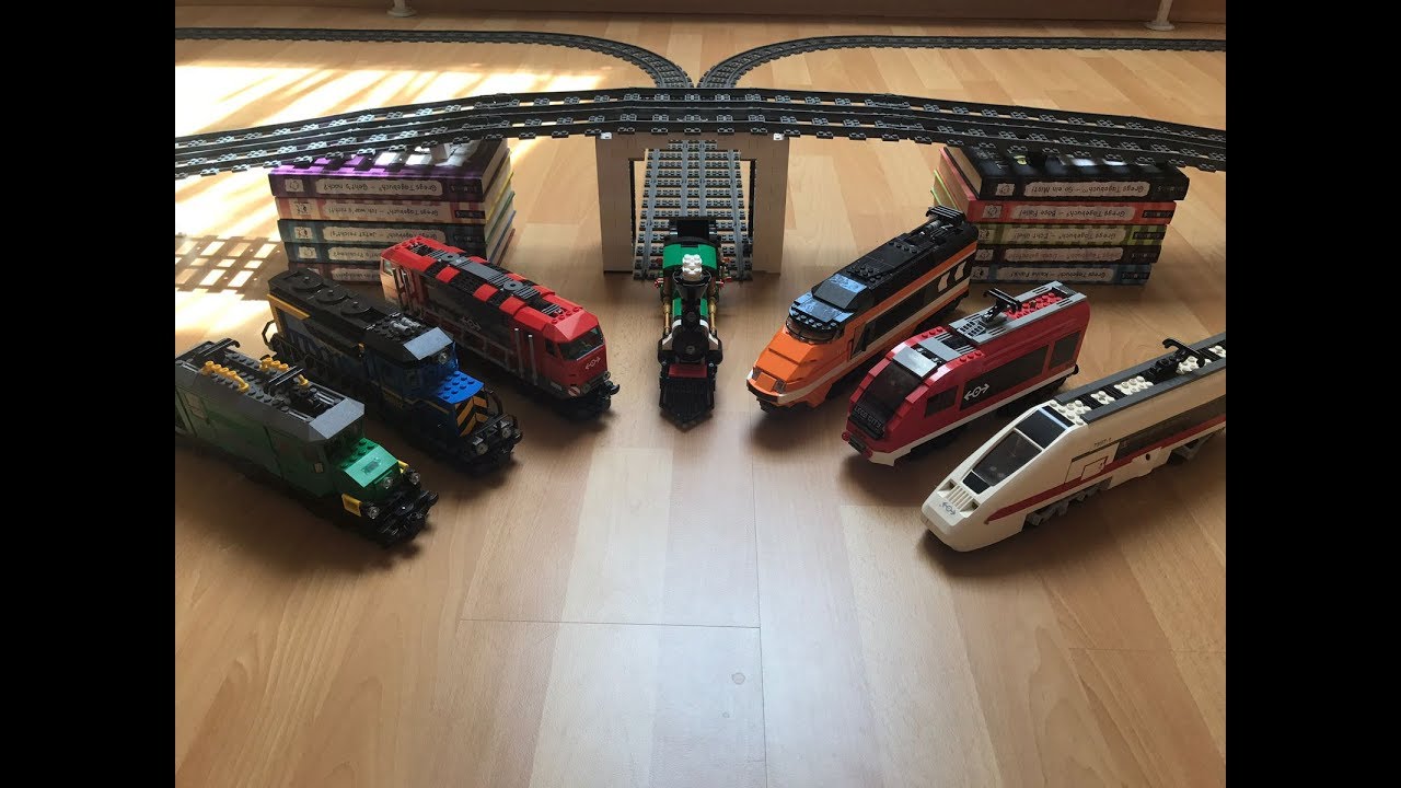 Lego Zug Brücke Teil 2 Youtube