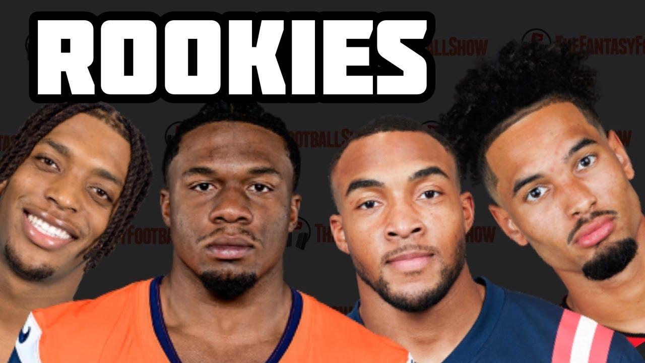 Nfl Rookies R&b 🔥ROOKIES: Let's re-rank every RBs, RBs, WRs, TEs - YouTube