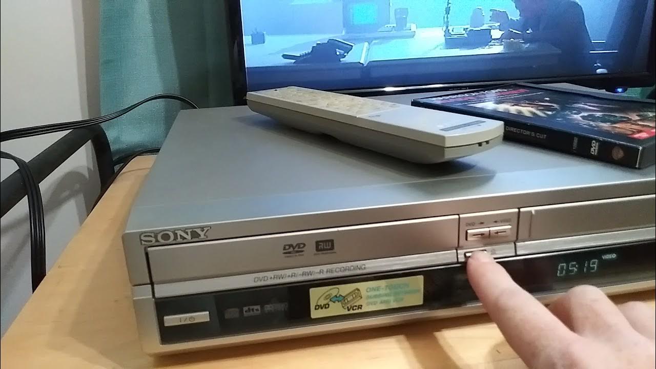 Sony RDRVX500 VCR DVD Recorder Combo Player VHS HiFi Works!! With