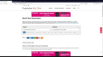 How to Create Bold Text for Facebook, Instagram, YouTube, and Social Media