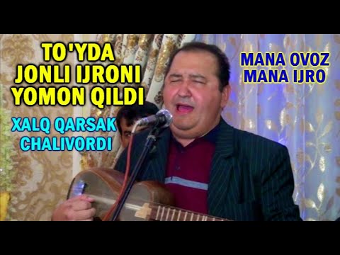 Azamat Otajonov MUHABBATIM SENGA YETAY DEB jonli ijro