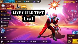 NEED PLAYER FOR TOURNAMENT☠️🌎 | LIVE GUILD TEST🔥👽 | ᴺˣᵀEMPIRE泰 ESP |  HARDEST GUILD TEST EVER ⏩💀|