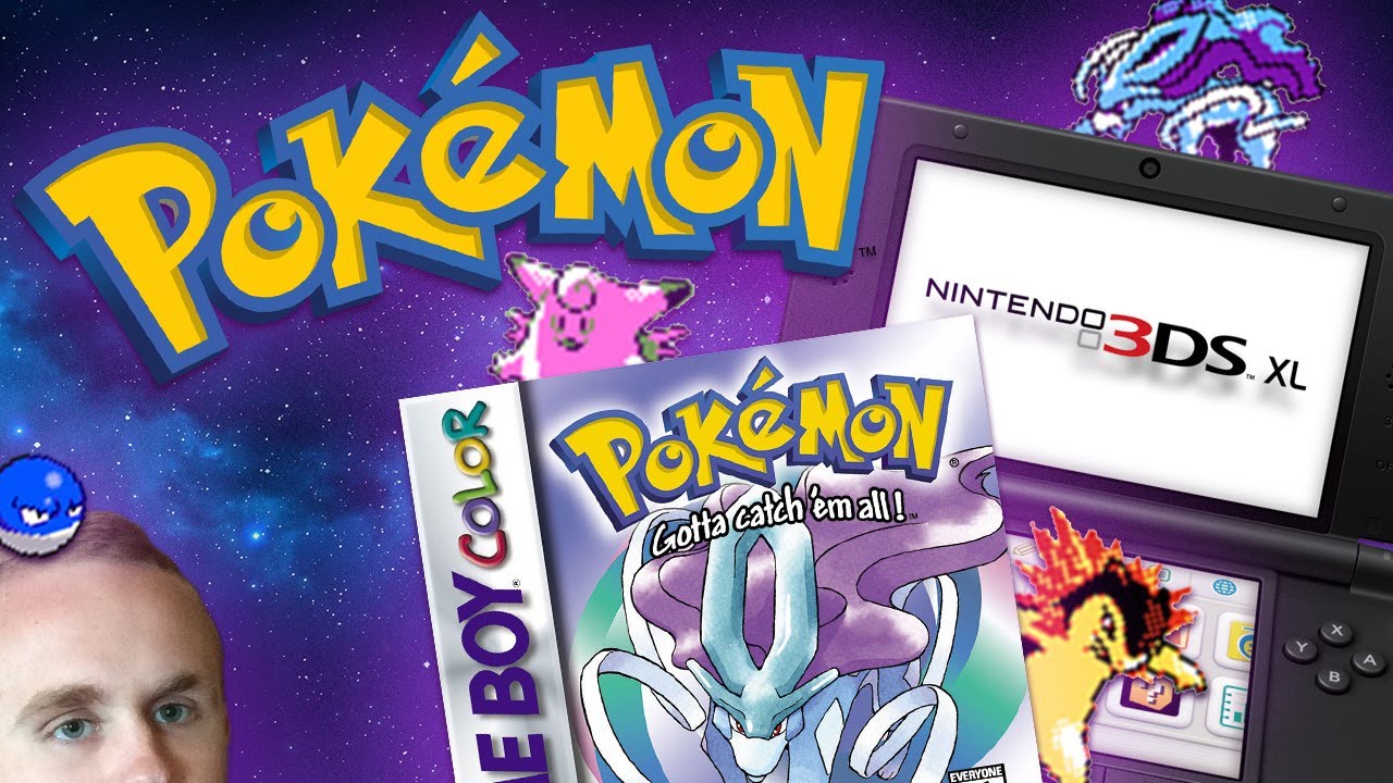 Exploring my Pokémon Crystal save file on my Nintendo 3DS XL!