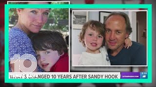 A decade after Sandy Hook, grief remains but hope grows
