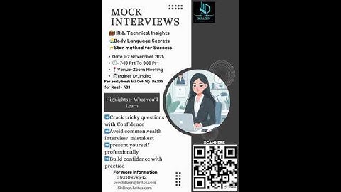 Mock Interview | HR & Technical Insights | Dr. Indira Pradhan" #mockinterview #hr   @SkillZen-i1h 
