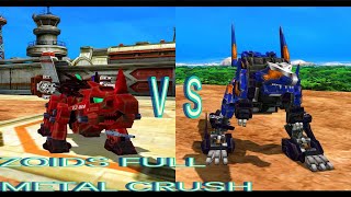 ZOIDS ゾイド フルメタルクラッシュ ZOIDS FULL METAL CRUSH  EZ-004 レッドホーン RED HORN 紅角 VS 凱龍輝 ガイリュウキ  GAIRYUKI 凱龍輝