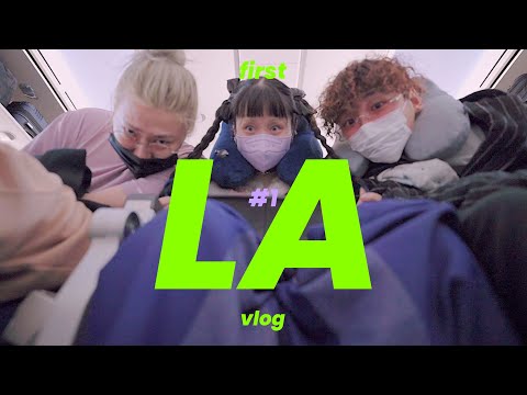 12년차 남친 + 12년차 짱친과 LA 빈대 라이프 시작..🇺🇸#1