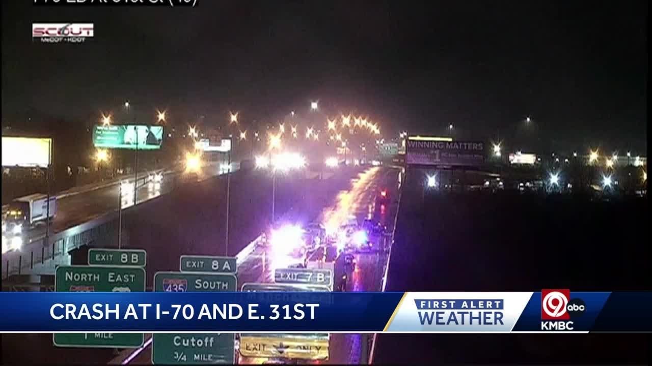 NASTY COMMUTE: Icy conditions lead to several highway closures, dozens ...