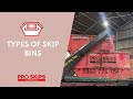 Types of skip bins  pro skips australia