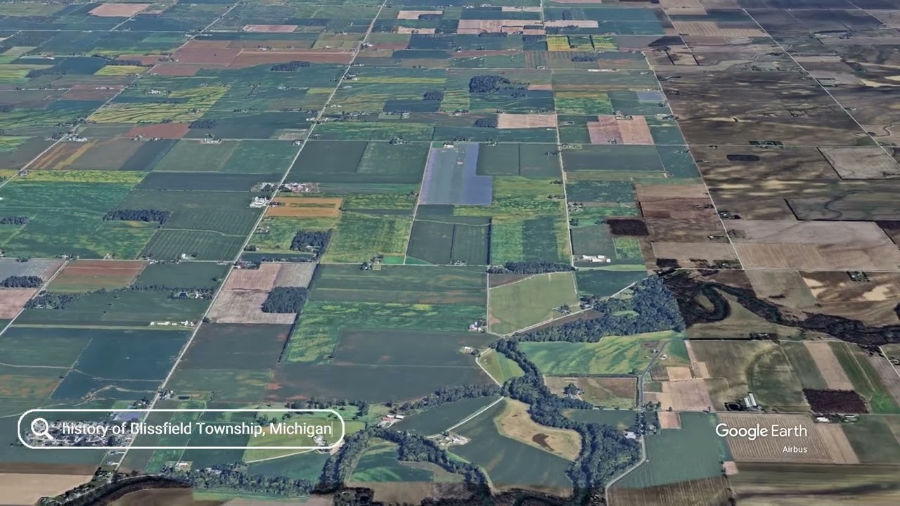 История поселка Блиссфилд, штат Мичиган.
