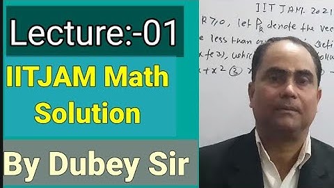 #IITJAM2021Math#IITJAM2021MathSolution#IITJAM2021QuestionsOfLinearAlgebra#DkMathTutorial