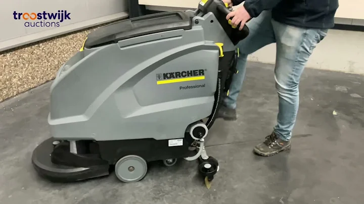 Kärcher B40W - meeloop schrob/zuig machine - auction 38508 lot 83