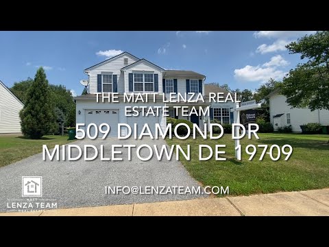 509 Diamond Dr, Middletown, DE home video tour