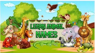 Learn Animals Name with Sounds for Kids | Zoo,Farm,&Wild Animals | Urdu & English | Animals for kids