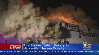 LI Bakery Goes Up In Flames
