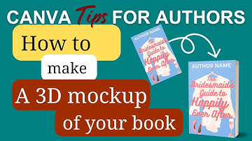 Tutorial: Turn your ebook cover into a Packshot/ 3D mockup image