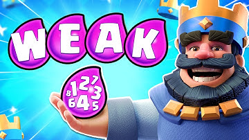 I Played the #1 WORST Card for Every Elixir Cost