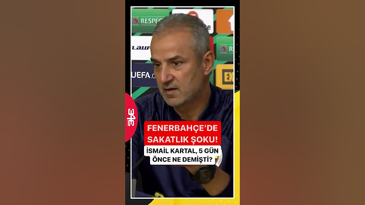 💥🏥 Becao ve Fred'in sakatlıklarıyla sarsılan Fenerbahçe'de İsmail Kartal, 5 gün önce ne demişti?