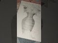 Flowers pot art #viral #art #popular