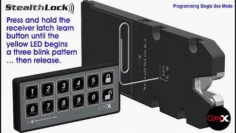 Product Programming: StealthLock System Single Use Mode
