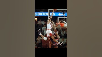 Michael Jordan destroyed Patrick Ewing with this hit #nba #goat #michaeljordan #shorts