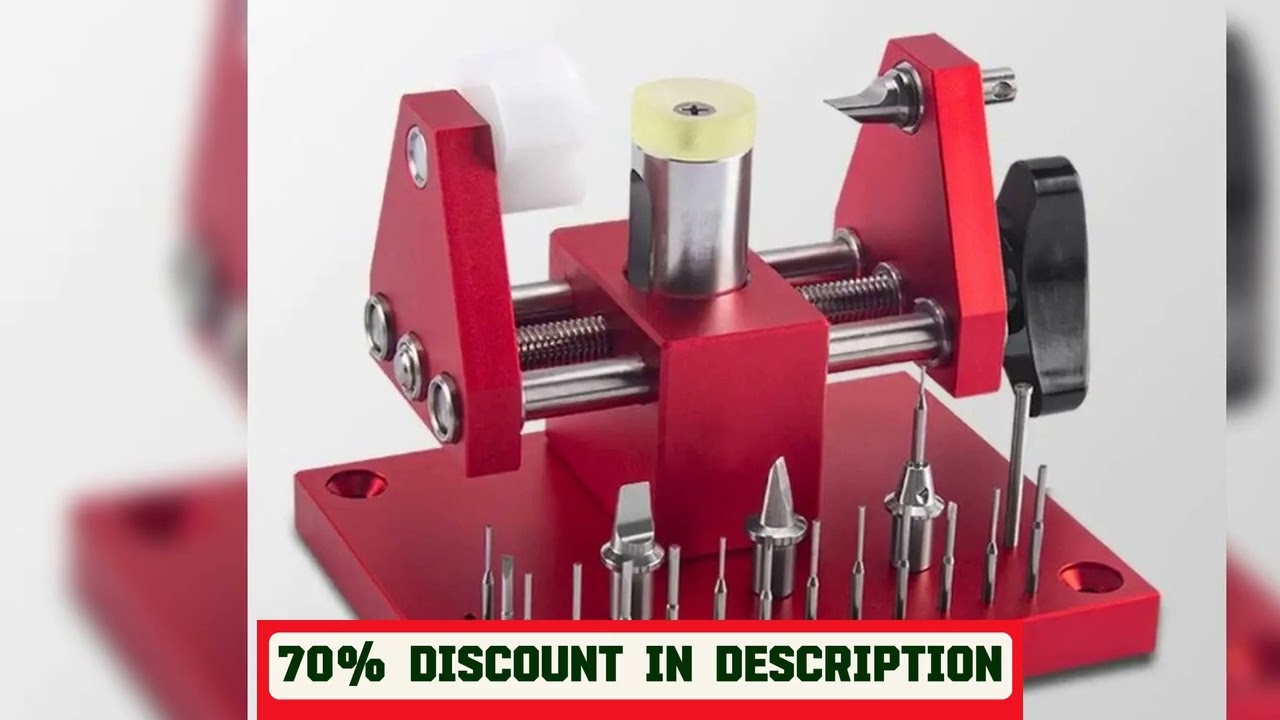 A must-have product! 07119 Watch Snap-on Case Back Opener 50mm Removing Watch Bezels and Bracelet