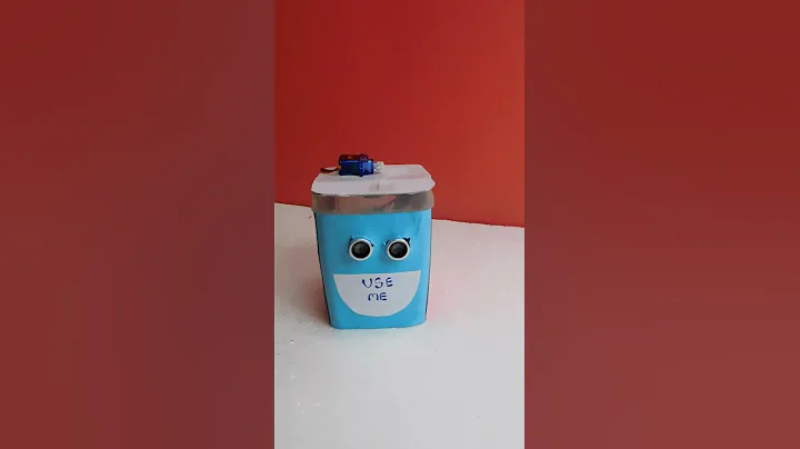 Smart Dustbin with Arduino || #shorts