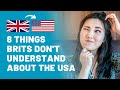 8 Things Brits DON’T Understand About The USA 🇬🇧🇺🇸 [TV Nudity, Pledging Allegiance, 3rd Base...]