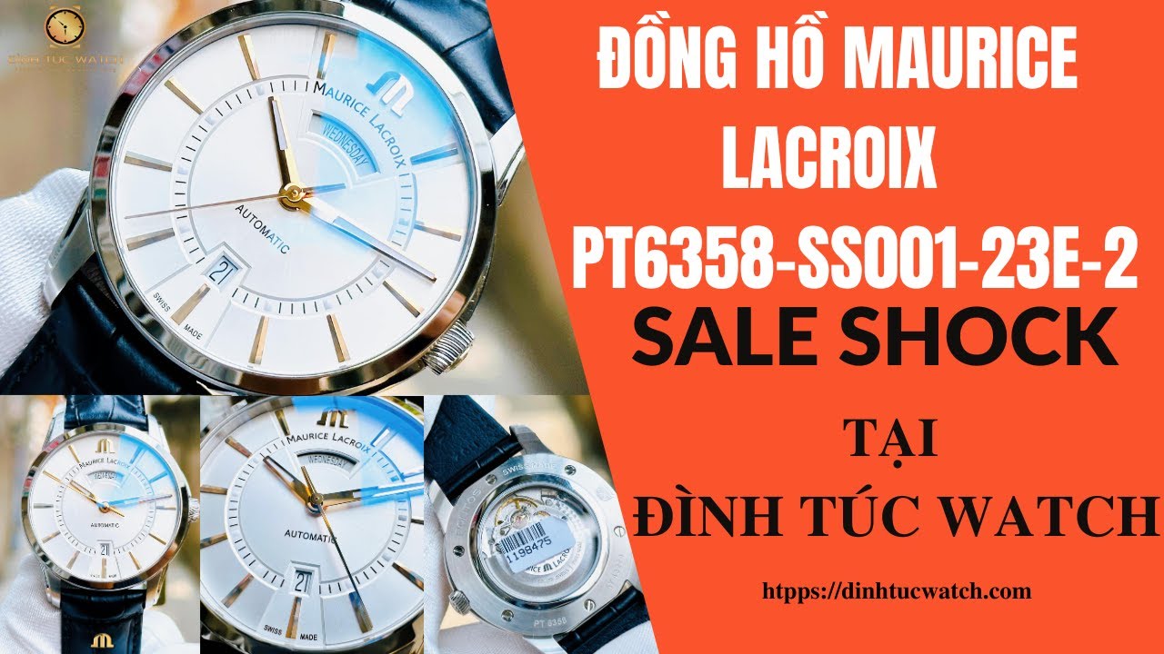 [MỚI VỀ] ĐỒNG HỒ MAURICE LACROIX PONTS DAY-DATE PT6358-SS001-23E-2