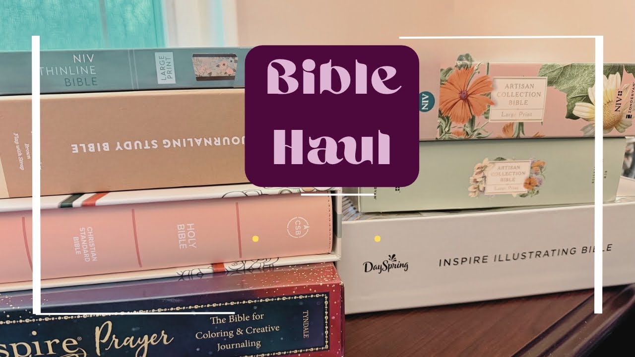 Huge Target Bible Haul!  You won’t believe what happened 😳 📖