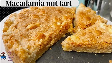 Indulge in most scrumptious Macadamia nut tart