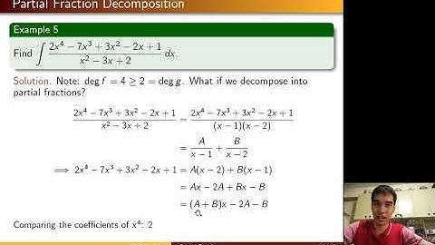 [Math 22] Disc 04 Integration of Rational Functions by Partial Fractions (Part 3 of 3)