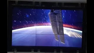 Time lapse of Clarity Matrix Video Wall Installation in 4K