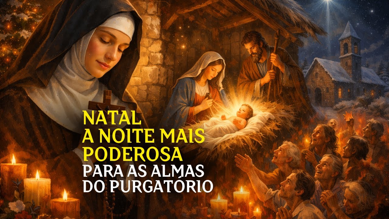 Santa Catarina de Bolonha: A Noite Que Esvazia o Purgatório — ISSO MUDA o Seu NATAL Para Sempre.